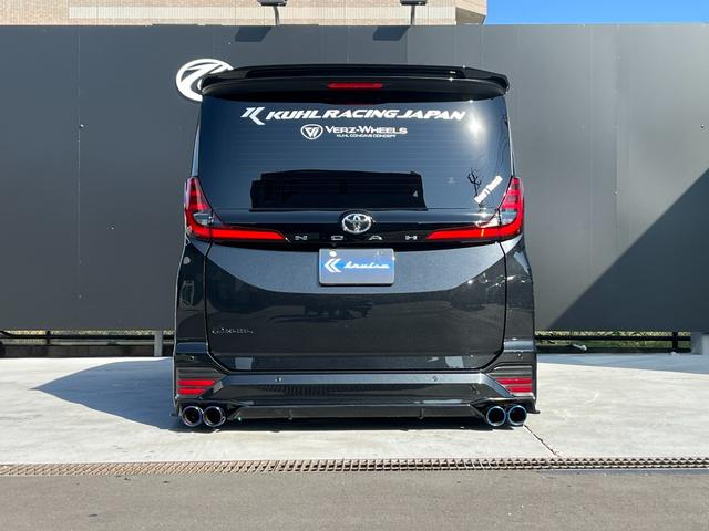 ノア Ｓ－Ｚ　ＫＵＨＬフルコンプリート／ＡＩＲＦＯＲＣＥエアサス／ヴェルズＤＤＲ１９インチＡＷ／ＫＵＨＬ４本出しマフラー／リアアクスル加工／ＬＥＤヘッドライト／モデリスタフロントグリルＬＥＤ付／フリップダウン（6枚目）