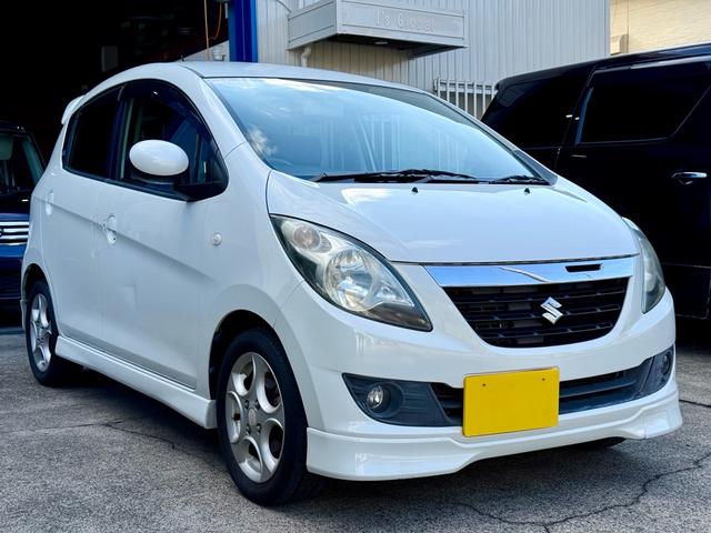 セルボ ＴＸ　ターボ　車検２年付き　禁煙車　スマートキー２個付　パナソニックカーナビ　フルセグＴＶ　ＤＶＤ　ＨＤＤ録音　純正１４インチアルミホイール　純正３点エアロスポイラー　純正リアウィング　電動格納ミラー（3枚目）