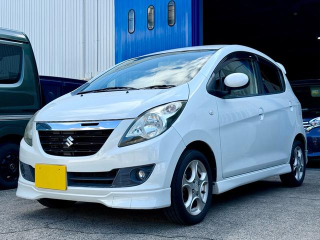 セルボ ＴＸ　ターボ　車検２年付き　禁煙車　スマートキー２個付　パナソニックカーナビ　フルセグＴＶ　ＤＶＤ　ＨＤＤ録音　純正１４インチアルミホイール　純正３点エアロスポイラー　純正リアウィング　電動格納ミラー（9枚目）