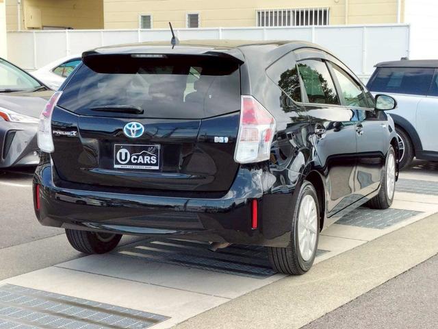 プリウスアルファ G 純正8インチナビ フルセグTV CD/DVD再生 Bluetooth ETC LEDヘッドライト オートライト フロントフォグランプ  クルーズコントロール 純正16インチアルミホイール(2枚目)