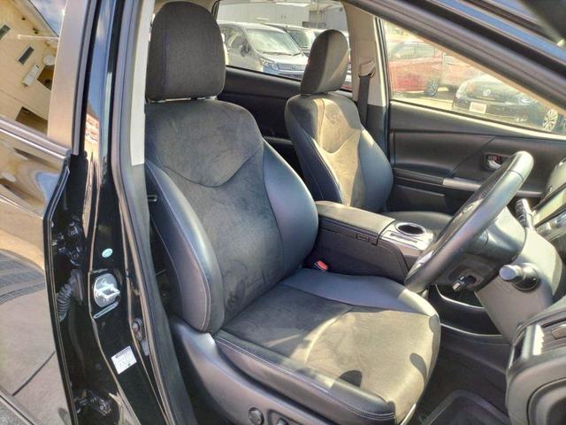 プリウスアルファ G 純正8インチナビ フルセグTV CD/DVD再生 Bluetooth ETC LEDヘッドライト オートライト フロントフォグランプ  クルーズコントロール 純正16インチアルミホイール(6枚目)