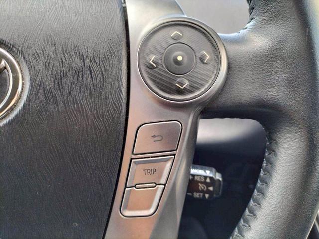 プリウスアルファ G 純正8インチナビ フルセグTV CD/DVD再生 Bluetooth ETC LEDヘッドライト オートライト フロントフォグランプ  クルーズコントロール 純正16インチアルミホイール(24枚目)