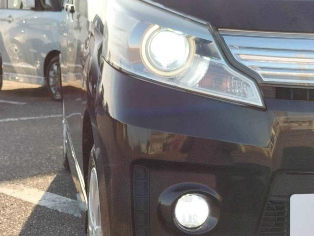 スペーシアカスタム XS SDナビ フルセグTV バックカメラ ETC 電動スライドドア 純正アルミ14インチアルミホイール アイドリングストップ CD+DVD再生可 ベンチシート HIDヘッドライト プッシュスタート(31枚目)