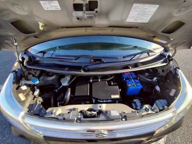 スペーシアカスタム XS SDナビ フルセグTV バックカメラ ETC 電動スライドドア 純正アルミ14インチアルミホイール アイドリングストップ CD+DVD再生可 ベンチシート HIDヘッドライト プッシュスタート(32枚目)