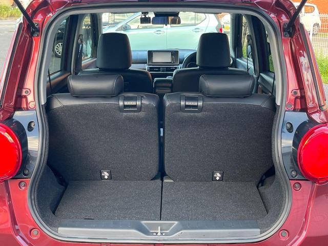 普段のお買い物や通勤、送迎等に十分な荷室スペースを確保しております。セカンドシートを倒すと、大きな荷物の積載も可能です♪