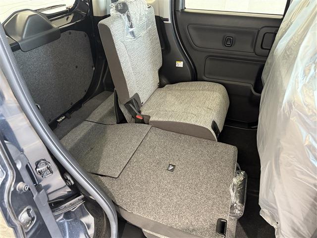 スペーシア ハイブリッドG 届出済未使用車/条件付新品ナビETCドラレコ/衝突軽減ブレーキ/スマートキー/プッシュスタート/両側スライドドア/ベンチシート/盗難防止/オートエアコン/オートライト/ヘッドライトレベライザー(57枚目)