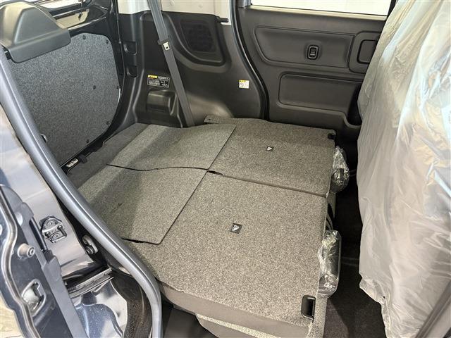 スペーシア ハイブリッドG 届出済未使用車/衝突軽減ブレーキ/両側スライドドア/スマートキー/プッシュスタート/ベンチシート/アイドリングストップ/サイドエアバッグ/オートエアコン/オートライト/電動格納ミラー/盗難防止(63枚目)