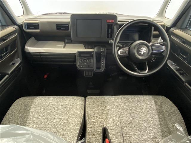 スペーシア ハイブリッドG 届出済未使用車/条件付新品ナビETCドラレコ/衝突軽減ブレーキ/両側スライドドア/スマートキー/プッシュスタート/ベンチシート/アイドリングストップ/サイドエアバッグ/オートエアコン/オートライト(2枚目)