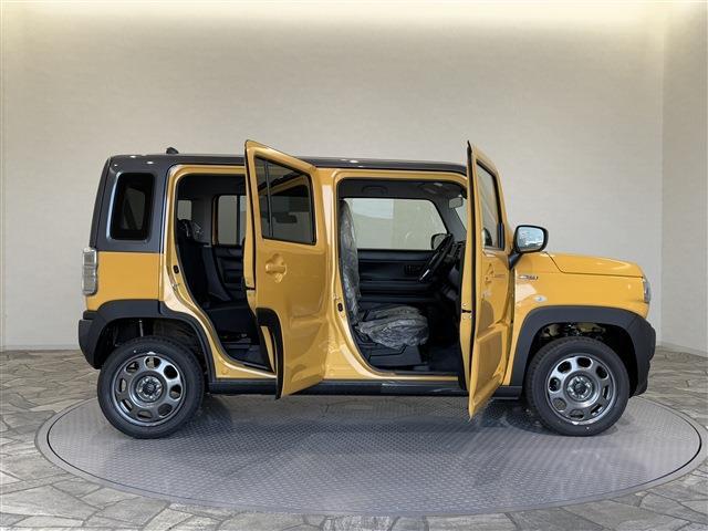 ハスラー ハイブリッドG 届出済未使用車/条件付新品ナビETCドラレコ/衝突軽減ブレーキ//クリアランスソナー/スマートキー/フルフラットシート/シートヒーター/オートクルーズコントロール/15インチデザインホイール(9枚目)