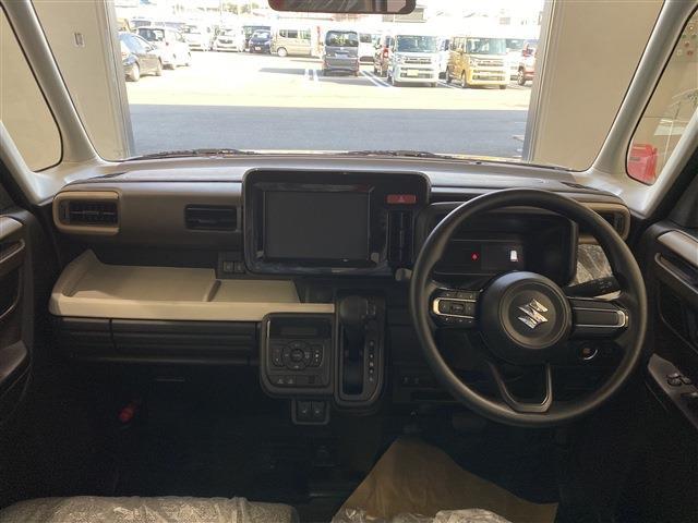 スペーシア ハイブリッドＸ　届出済未使用車／条件付新品ナビＥＴＣドラレコ／衝突軽減ブレーキ／両側電動スライドドア／スマートキー／プッシュスタート／ベンチシート／アダプティブクルーズ／障害物センサー／シートヒーター／ＬＥＤヘッド（2枚目）