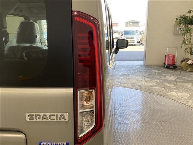 スペーシア ハイブリッドＸ　届出済未使用車／条件付新品ナビＥＴＣドラレコ／衝突軽減ブレーキ／両側電動スライドドア／スマートキー／プッシュスタート／ベンチシート／アダプティブクルーズ／障害物センサー／シートヒーター／ＬＥＤヘッド（24枚目）