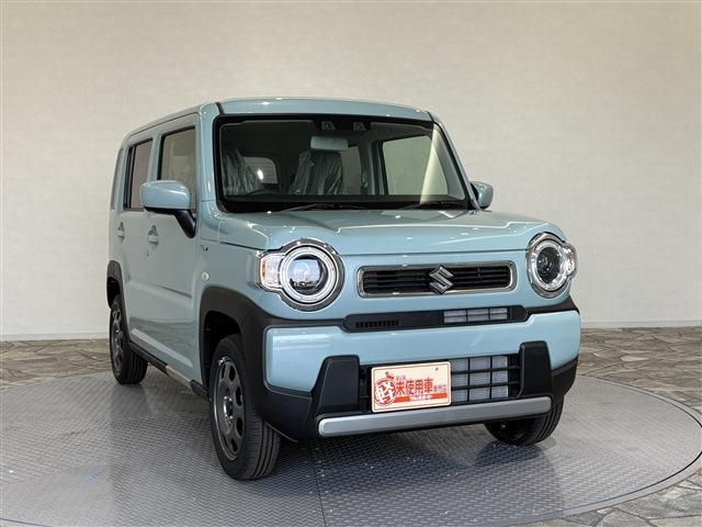 ハスラー ハイブリッドG 届出済未使用車/ローン条件付新品ナビETCドラレコ/衝突軽減ブレーキ/クリアランスソナー/スマートキー/フルフラットシート/シートヒーター/アダプティブクルーズコントロール/オートライト(7枚目)