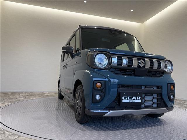 スペーシアギア ハイブリッドＸＺ　届出済未使用車／愛知県限定／衝突軽減ブレーキ／ローン条件付新品ナビＥＴＣドラレコ／障害物センサー／スマートキー／ＬＥＤヘッドライト／両側電動スライドドア／シートヒーター／アダプティブクルーズ（17枚目）