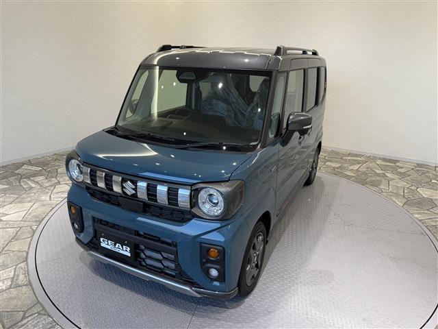 スペーシアギア ハイブリッドＸＺ　届出済未使用車／愛知県限定／衝突軽減ブレーキ／ローン条件付新品ナビＥＴＣドラレコ／障害物センサー／スマートキー／ＬＥＤヘッドライト／両側電動スライドドア／シートヒーター／アダプティブクルーズ（18枚目）