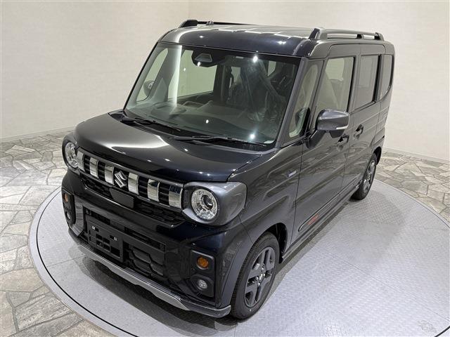 スペーシアギア ハイブリッドＸＺ　届出済未使用車／衝突軽減ブレーキ／ローン条件付新品ナビＥＴＣドラレコ／障害物センサー／スマートキー／ＬＥＤヘッドライト／両側電動スライドドア／シートヒーター／アダプティブクルーズ／アイドリングストップ（19枚目）