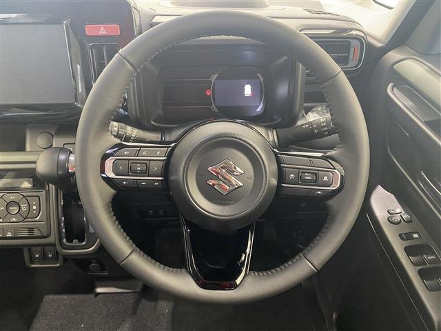 スペーシアギア ハイブリッドＸＺ　届出済未使用車／衝突軽減ブレーキ／ローン条件付新品ナビＥＴＣドラレコ／障害物センサー／スマートキー／ＬＥＤヘッドライト／両側電動スライドドア／シートヒーター／アダプティブクルーズ／アイドリングストップ（38枚目）