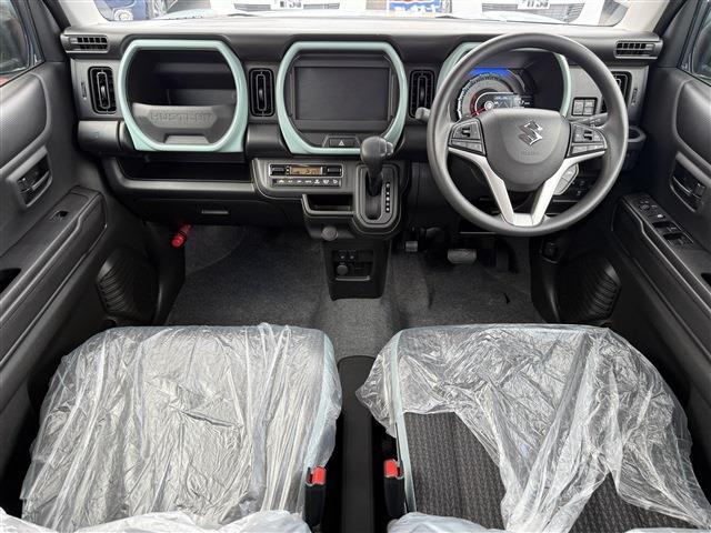 ハスラー ハイブリッドGターボ 届出済未使用車/愛知県限定車/ローン条件付新品ナビETCドラレコ/衝突軽減ブレーキ/クリアランスソナー/スマートキー/フルフラットシート/シートヒーター/オートクルーズコントロール/オートライト(40枚目)