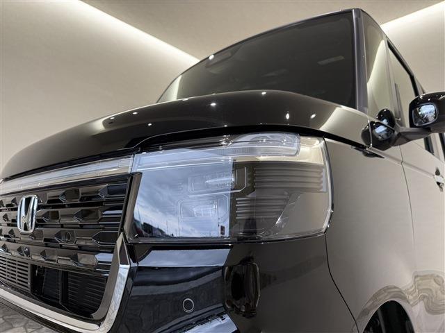 Ｎ－ＢＯＸカスタム ベースグレード　届出済未使用車／ローン条件付新品ナビＥＴＣドラレコ／衝突軽減ブレーキ／クリアランスソナー／アダブティブクルーズコントロール／両側スライドドア／電動スライドドア／ＬＥＤヘッドライト／アルミホイール（19枚目）