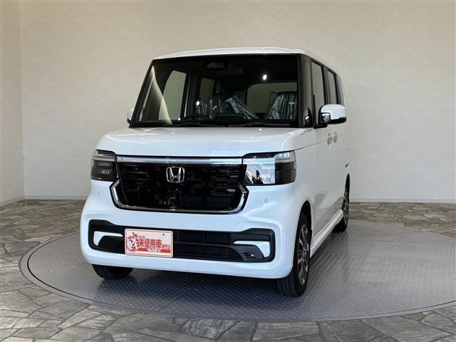 Ｎ－ＢＯＸカスタム ベースグレード　届出済未使用車／ローン条件付新品ナビＥＴＣドラレコ／衝突軽減ブレーキ／クリアランスソナー／アダブティブクルーズコントロール／両側スライドドア／電動スライドドア／ＬＥＤヘッドライト（6枚目）