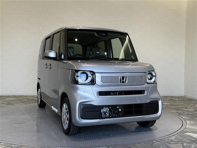 Ｎ－ＢＯＸ ベースグレード　届出済未使用車／ローン条件付新品ナビＥＴＣドラレコ／衝突軽減ブレーキ／クリアランスソナー／アダブティブクルーズコントロール／両側スライドドア／電動スライドドア／スマートキー／ＬＥＤヘッドライト（5枚目）