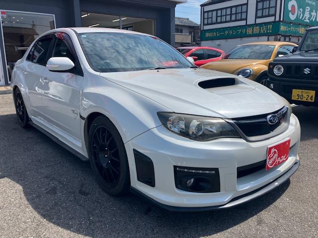 インプレッサ ＷＲＸ　ＳＴＩ　ｔＳタイプＲＡ　ＮＢＲチャレンジＰ　ユーザー買取車　ナビ　フルセグＴＶ　バックカメラ　ＳＴＩブース計　ＳＴＩリアスポイラー　テイン車高調（5枚目）