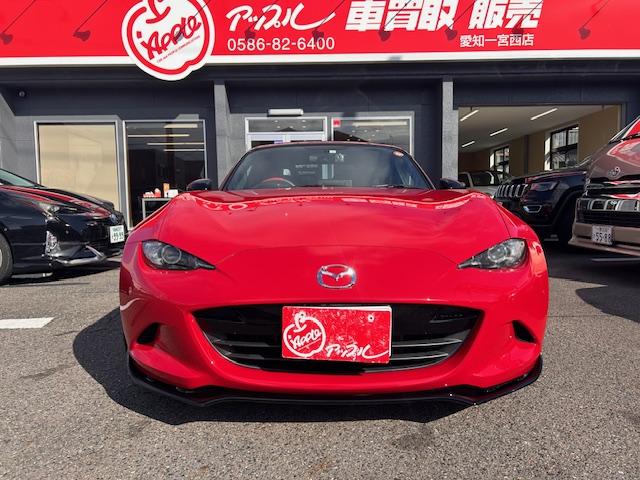 ロードスター NR-A ユーザー買取車 マツダスピードフルバケットシート マツダスピードエアロ 社外ディスプレイオーディオ バックカメラ LEDヘッドライト スマートキー ETC(3枚目)