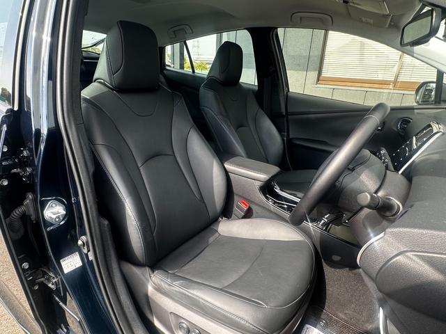 プリウス Ａツーリングセレクション　パノラミックビューモニター　禁煙車　パワーシート　前後ドラレコ　ＥＴＣ２．０　８インチディスプレイ　フルセグＴＶ　シートヒーター　トヨタセーフティセンス　クリアランスソナー（22枚目）