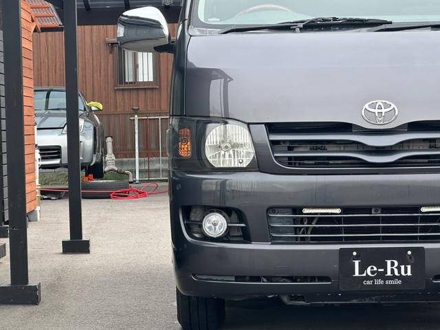 ハイエースバン ロングスーパーＧＬ　ＥＴＣ　イージークローザー　社外ヘッドライト　社外テール　ローダウン　フルセグナビ　Ｂｌｕｅｔｏｏｔｈ（5枚目）