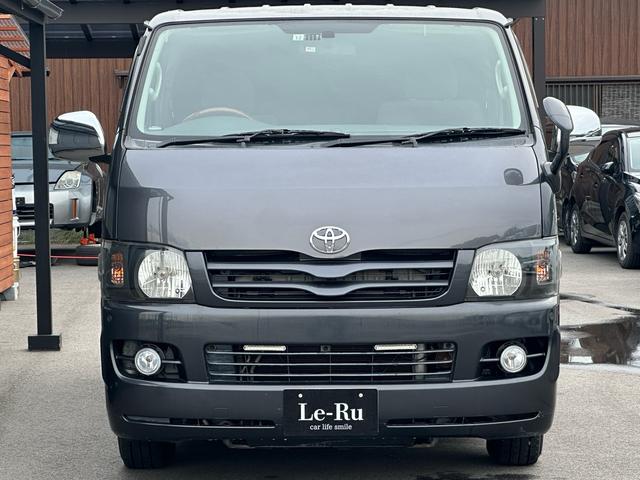 ハイエースバン ロングスーパーＧＬ　ＥＴＣ　イージークローザー　社外ヘッドライト　社外テール　ローダウン　フルセグナビ　Ｂｌｕｅｔｏｏｔｈ（6枚目）