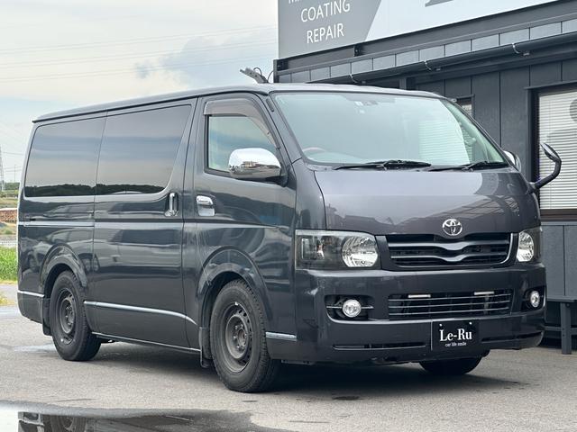 ハイエースバン ロングスーパーＧＬ　ＥＴＣ　イージークローザー　社外ヘッドライト　社外テール　ローダウン　フルセグナビ　Ｂｌｕｅｔｏｏｔｈ（23枚目）