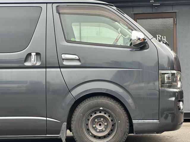 ハイエースバン ロングスーパーＧＬ　ＥＴＣ　イージークローザー　社外ヘッドライト　社外テール　ローダウン　フルセグナビ　Ｂｌｕｅｔｏｏｔｈ（24枚目）