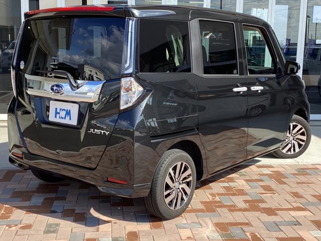 ジャスティ ベースグレード 衝突軽減 誤発進防止 LEDヘッドライト LEDフォグライト 両側電動スライドドア コーナーセンサー スマートキー プッシュスタート 純正アルミホイール アイドルストップ ミュージックプレーヤー接続(36枚目)