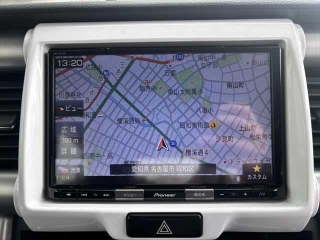 ハスラー G 5速MT 純正メモリーナビ フルセグTV Bluetooth シートヒーター ユーザー買取車 禁煙車 盗難防止装置 電動格納ミラー 純正15インチAW オートエアコン(4枚目)