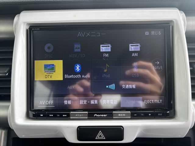 ハスラー G 5速MT 純正メモリーナビ フルセグTV Bluetooth シートヒーター ユーザー買取車 禁煙車 盗難防止装置 電動格納ミラー 純正15インチAW オートエアコン(5枚目)