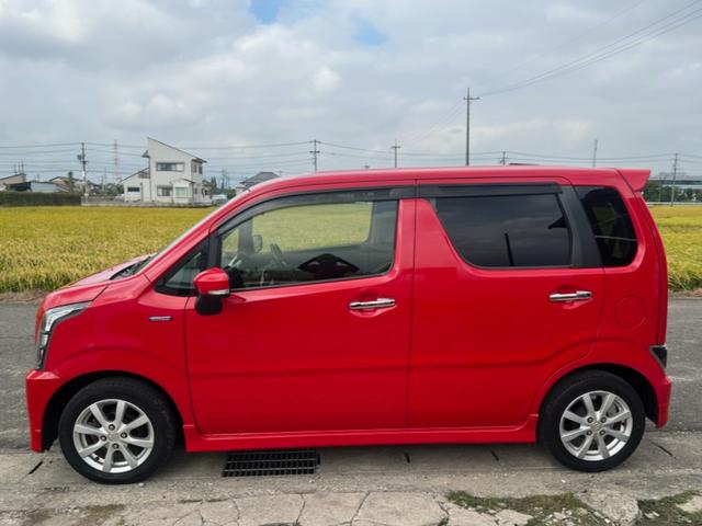 ワゴンRスティングレー ハイブリッドX /4WD/ヘッドアップディスプレイ/純正ナビ/全方位モニター/フルセグTV/BT/ETC/LEDヘッドライト・フォグランプ/シートヒーター/純正14インチアルミホイール/車検2年付き/スマートキー2本(5枚目)