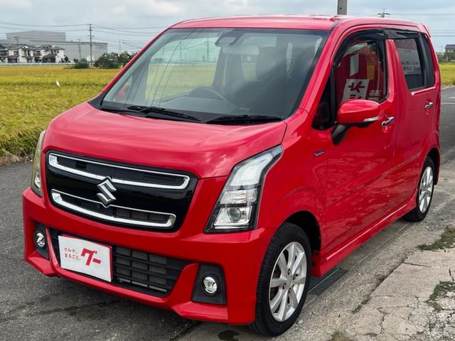 ワゴンRスティングレー ハイブリッドX /4WD/ヘッドアップディスプレイ/純正ナビ/全方位モニター/フルセグTV/BT/ETC/LEDヘッドライト・フォグランプ/シートヒーター/純正14インチアルミホイール/車検2年付き/スマートキー2本(7枚目)