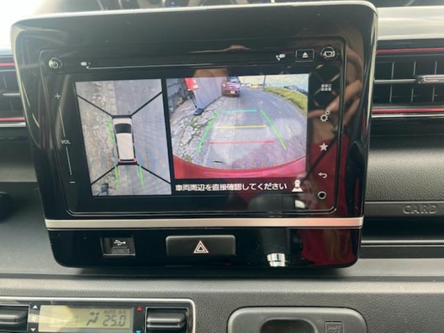 ワゴンRスティングレー ハイブリッドX /4WD/ヘッドアップディスプレイ/純正ナビ/全方位モニター/フルセグTV/BT/ETC/LEDヘッドライト・フォグランプ/シートヒーター/純正14インチアルミホイール/車検2年付き/スマートキー2本(53枚目)