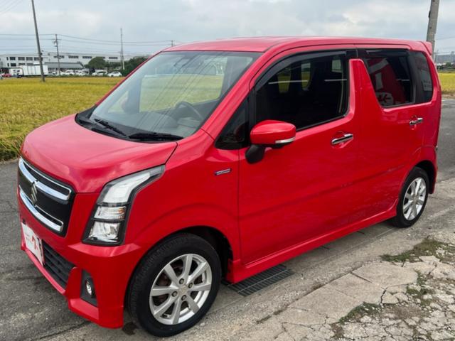 ワゴンRスティングレー ハイブリッドX /4WD/ヘッドアップディスプレイ/純正ナビ/全方位モニター/フルセグTV/BT/ETC/LEDヘッドライト・フォグランプ/シートヒーター/純正14インチアルミホイール/車検2年付き/スマートキー2本(60枚目)