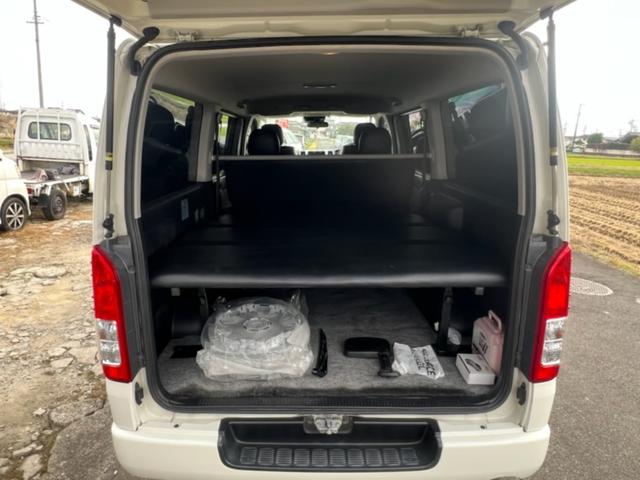 レジアスエースバン ロングスーパーGL /TSS/車中泊用ベッドキット/クライツォ製シートカバー/ワンオーナー/禁煙車/両側スライドドア・後部ドアイージークローザー/スマートキー2本/プッシュスタート/カロッツェリアサイバーナビ(54枚目)