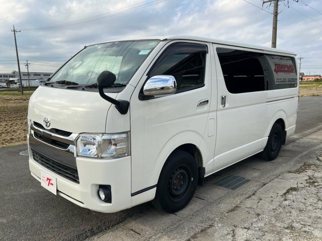 レジアスエースバン ロングスーパーGL /TSS/車中泊用ベッドキット/クライツォ製シートカバー/ワンオーナー/禁煙車/両側スライドドア・後部ドアイージークローザー/スマートキー2本/プッシュスタート/カロッツェリアサイバーナビ(58枚目)