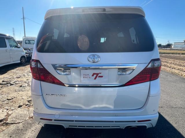 アルファード ２４０Ｓ　／Ｗサンルーフ／両側パワスラ／社外Ｆバンパー（Ｋ－ブレイク）／リアアンダー／ＨＩＤヘッドライト／フォグランプ／ＴＥＩＮ製車高調／ロクサーニ２１インチアルミホイール／スマートキー２本／車検２年付き（3枚目）