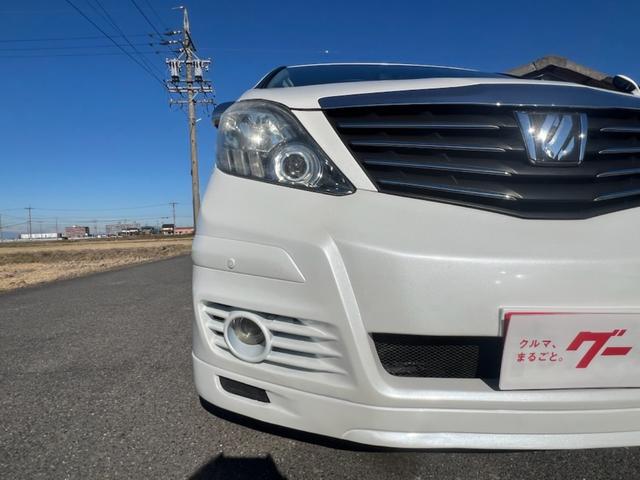 アルファード ２４０Ｓ　／Ｗサンルーフ／両側パワスラ／社外Ｆバンパー（Ｋ－ブレイク）／リアアンダー／ＨＩＤヘッドライト／フォグランプ／ＴＥＩＮ製車高調／ロクサーニ２１インチアルミホイール／スマートキー２本／車検２年付き（10枚目）