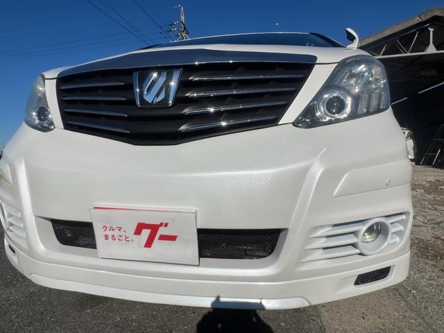 アルファード ２４０Ｓ　／Ｗサンルーフ／両側パワスラ／社外Ｆバンパー（Ｋ－ブレイク）／リアアンダー／ＨＩＤヘッドライト／フォグランプ／ＴＥＩＮ製車高調／ロクサーニ２１インチアルミホイール／スマートキー２本／車検２年付き（11枚目）