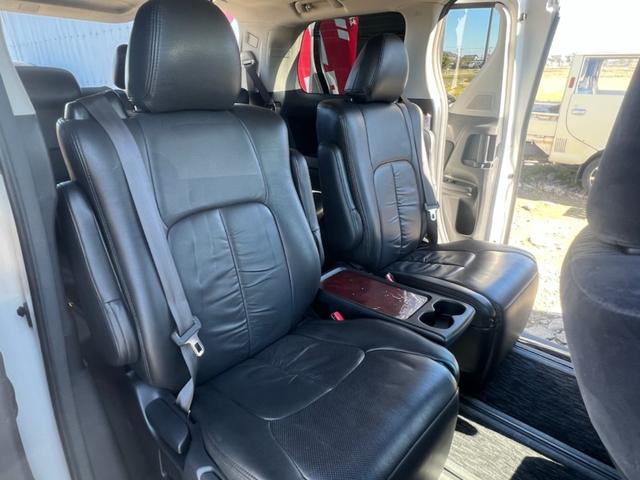 アルファード ２４０Ｓ　／Ｗサンルーフ／両側パワスラ／社外Ｆバンパー（Ｋ－ブレイク）／リアアンダー／ＨＩＤヘッドライト／フォグランプ／ＴＥＩＮ製車高調／ロクサーニ２１インチアルミホイール／スマートキー２本／車検２年付き（48枚目）