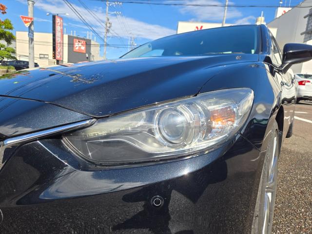 アテンザセダン ＸＤ　Ｌパッケージ　第３者機関ＡＩＳ鑑定書付き　黒革シート　シートヒーター　メモリーシート　純正ナビＴＶ　バックカメラ　ＥＴＣ　レーダークルーズコントロール　スマートキー　ＲＶＭ　レーンキープ　１９ｉｎアルミ　禁煙車（25枚目）