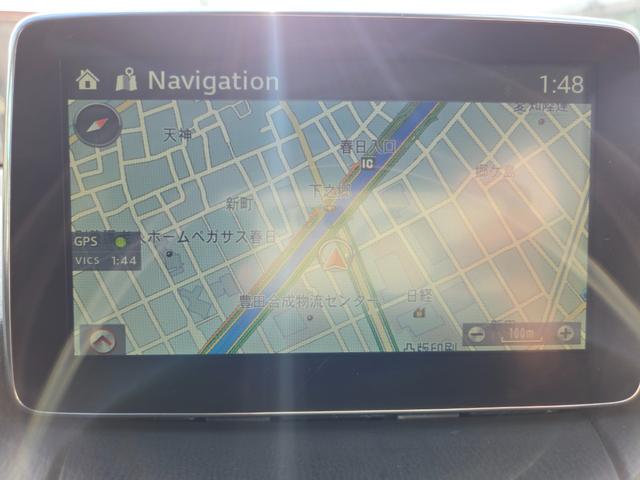 デミオ XDツーリング 6速ミッション 禁煙車 純正ナビTV バックカメラ ETC ヘッドアップディスプレイ スマートキー×2個 純正アルミ クルーズコントロール(7枚目)