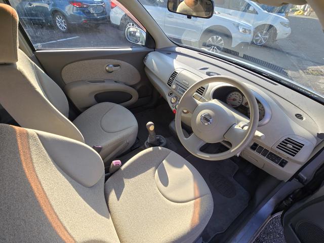 マーチ 12S 5速ミッション 禁煙車 純正オーディオ アルミホイル(5枚目)