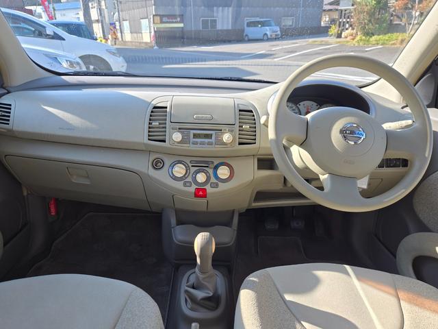 マーチ 12S 5速ミッション 禁煙車 純正オーディオ アルミホイル(21枚目)