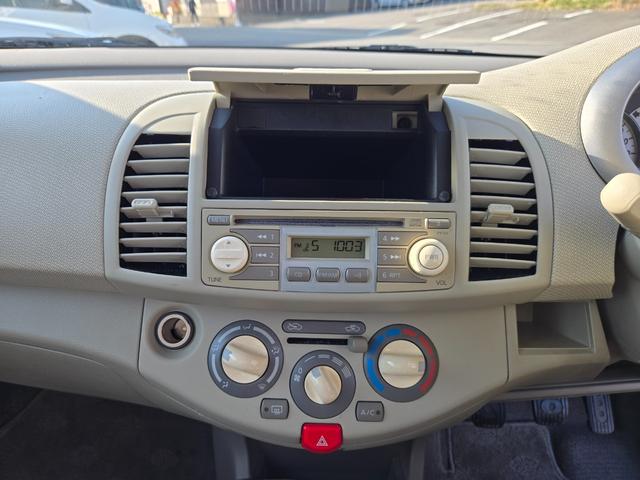 マーチ 12S 5速ミッション 禁煙車 純正オーディオ アルミホイル(24枚目)