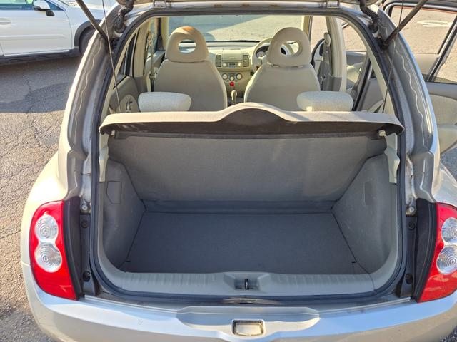 マーチ 12S 5速ミッション 禁煙車 純正オーディオ アルミホイル(31枚目)